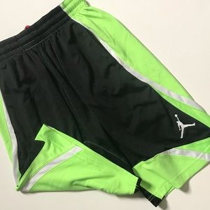 Jordan Brand Basketball Green Black ATHLETIC Short